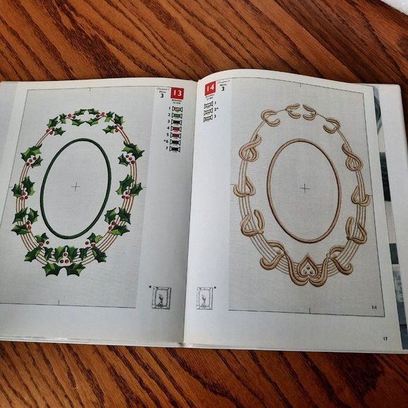 Husqvarna Viking Flowers and Frames 2 Embroidery Disk 119 by Martha Pullen - Picture 5 of 5